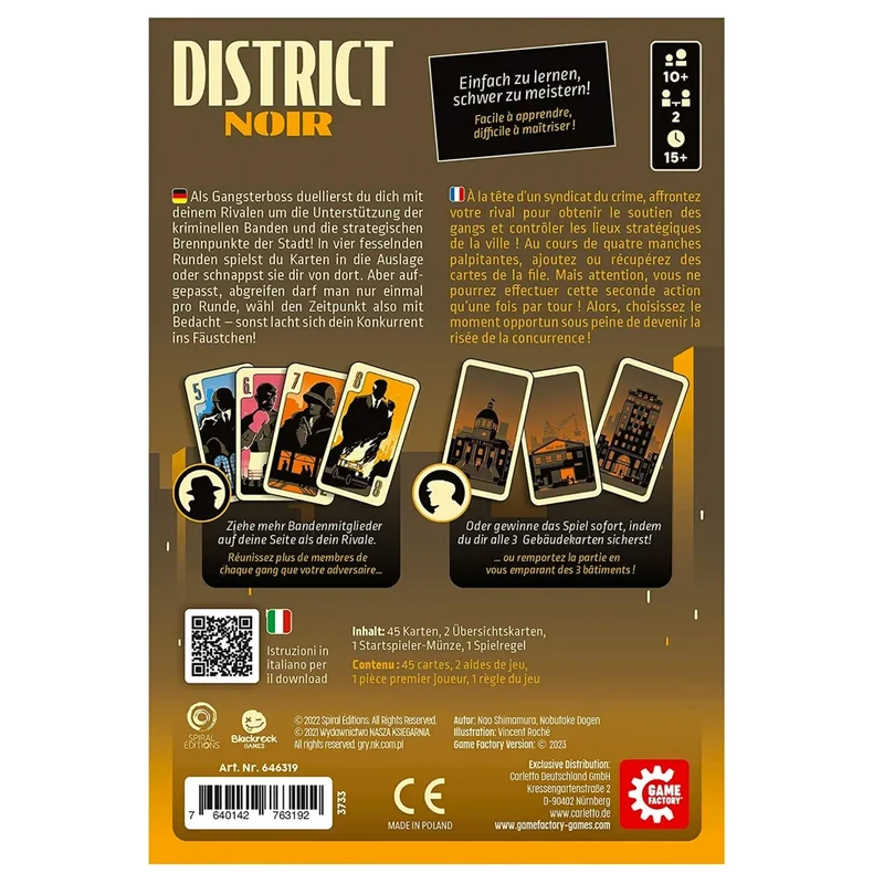 Game Factory - District Noir (d,f)