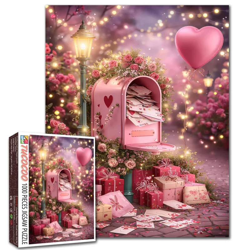 Romantic Love Letter Mailbox (1000pcs)