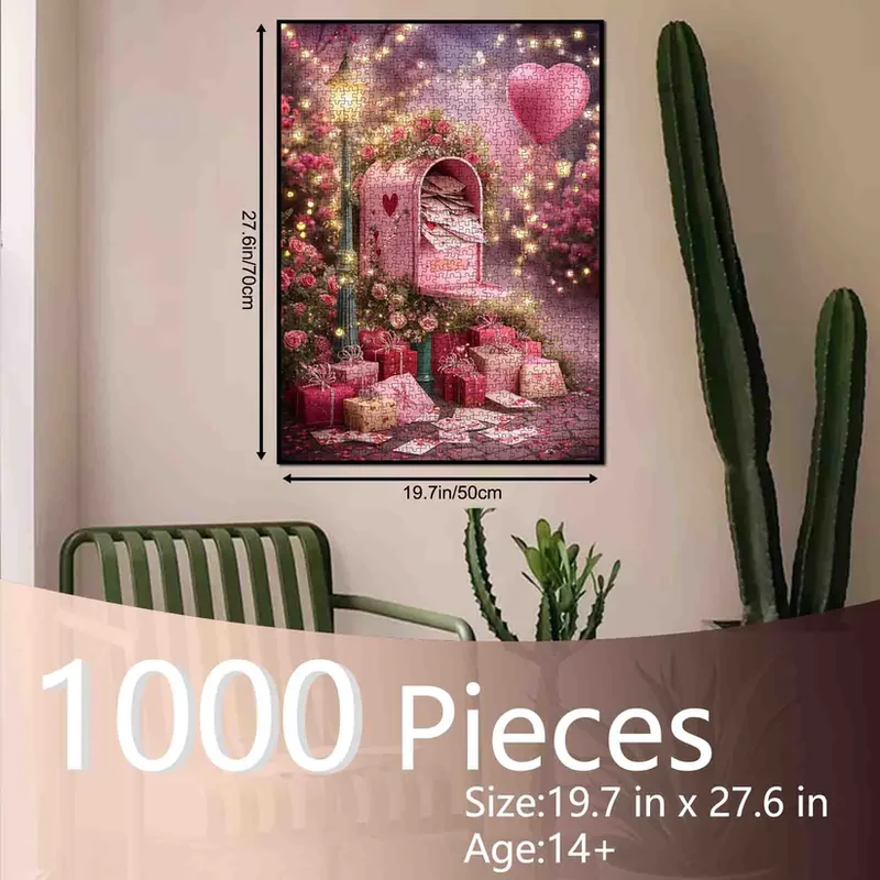 Romantic Love Letter Mailbox (1000pcs)