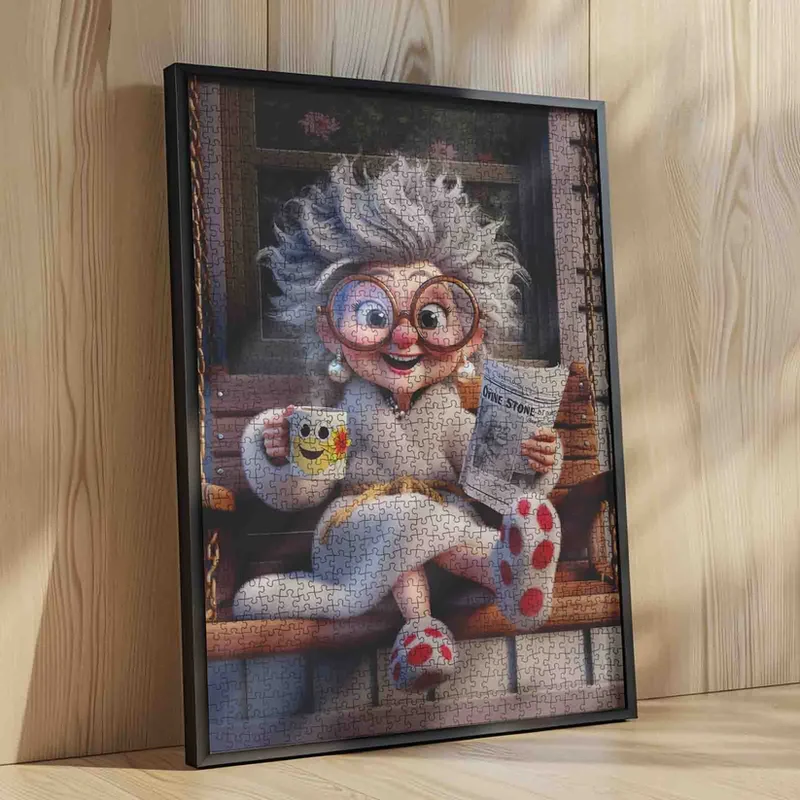 Playful Seniors - Cozy Morning Granny (1000pcs)