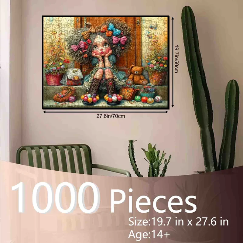 Curly Hair Daydream (1000pcs)