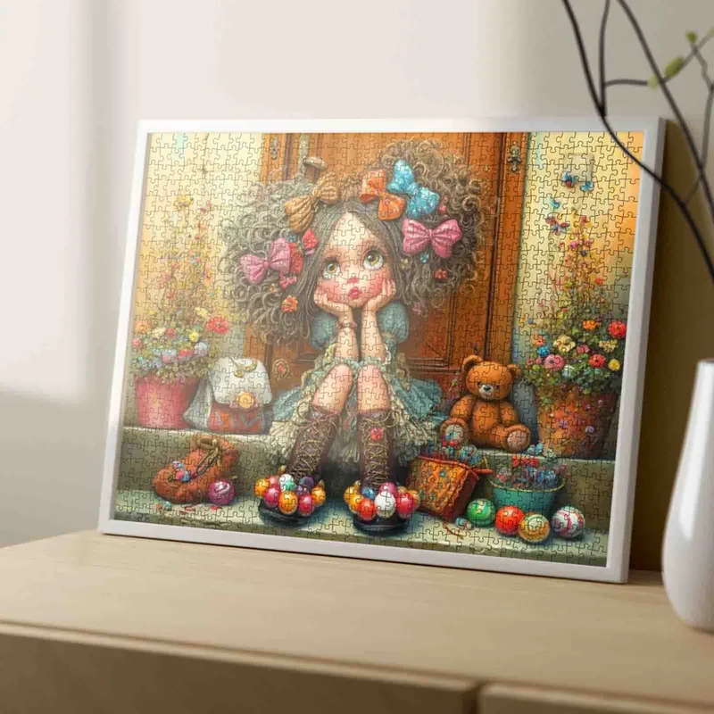 Curly Hair Daydream (1000pcs)