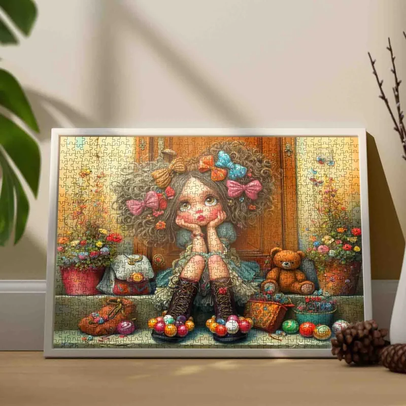 Curly Hair Daydream (1000pcs)