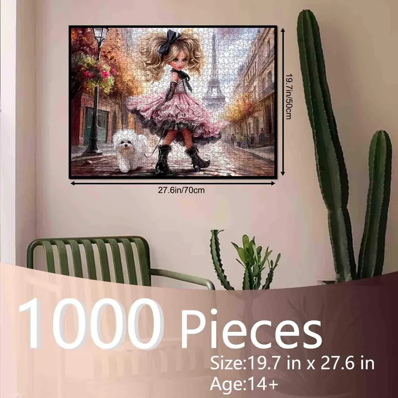 Paris Fashion Stroll Girl (1000pcs)