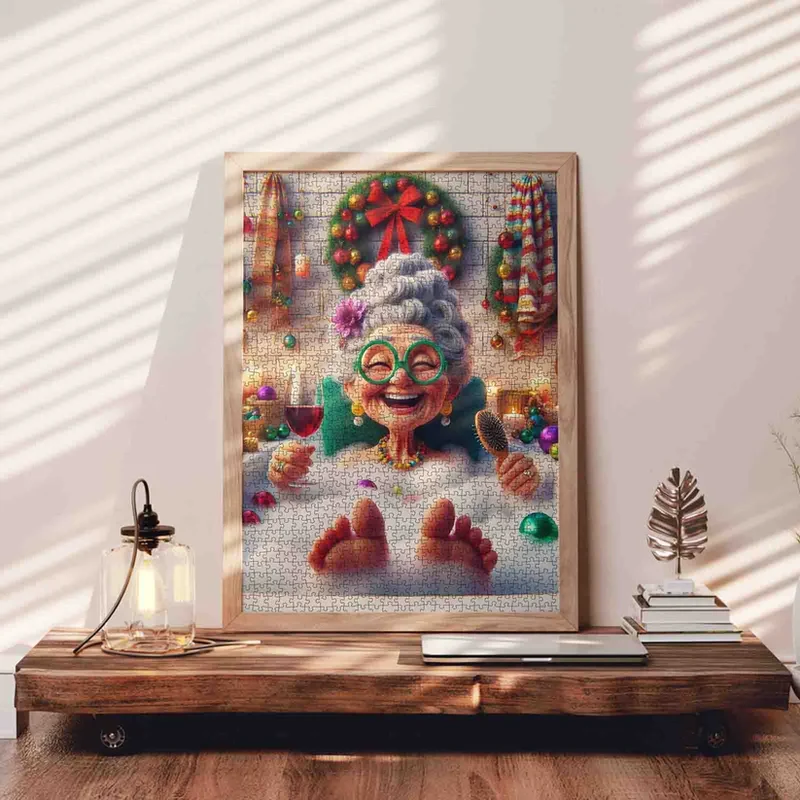 Playful Seniors - Christmas Bubble Bath (1000pcs)