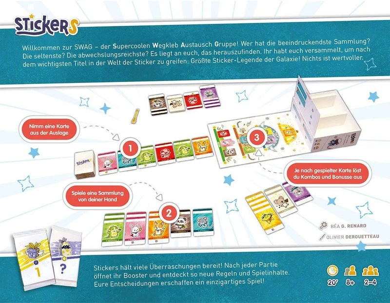 Stickers, deutsch