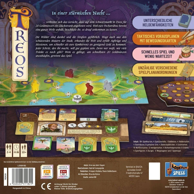 Treos, deutsch