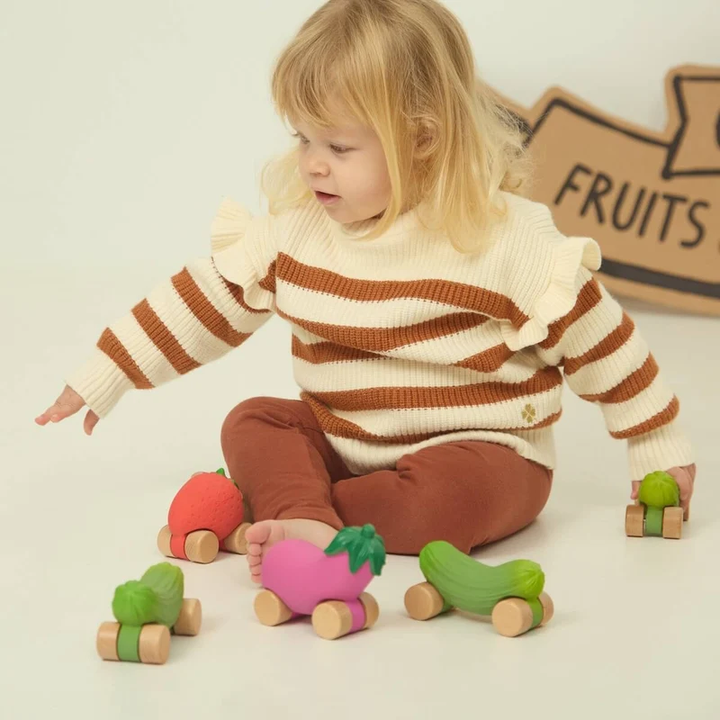 Babywagen für Kleinkinder – Aubergine Emma