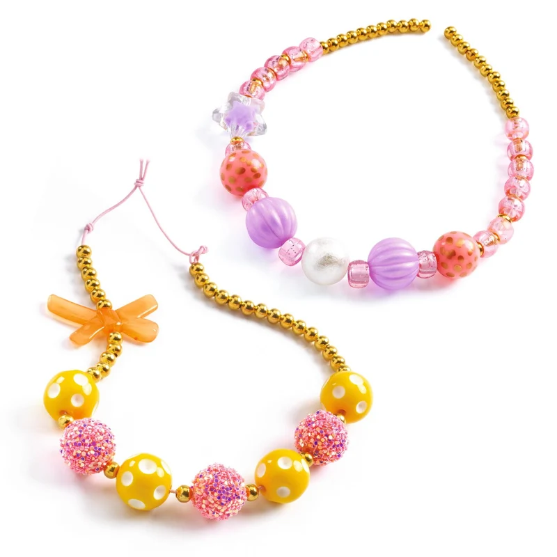 Set zum Basteln von Schmuck - Goldene Blasen