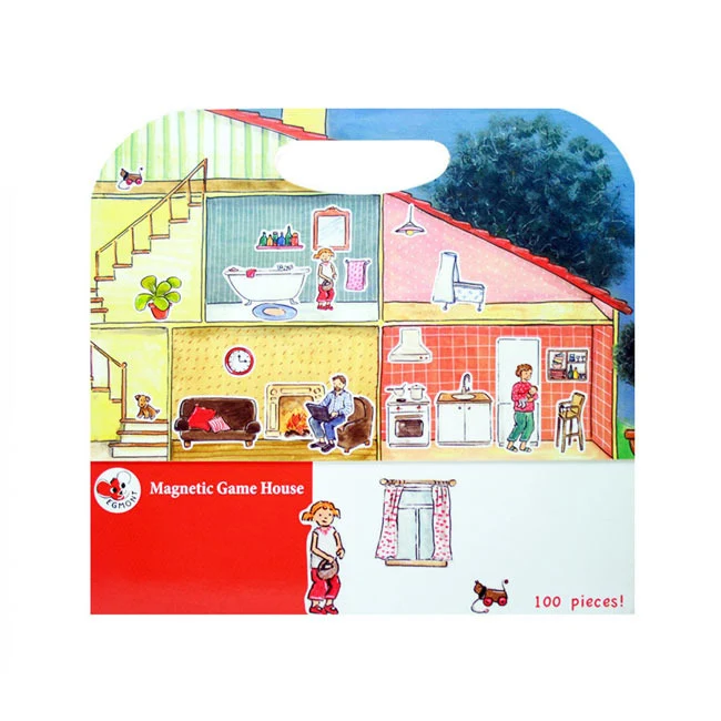 Magnetisches Puzzle – Haus