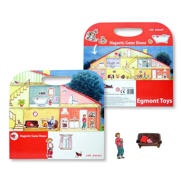 Magnetisches Puzzle – Haus