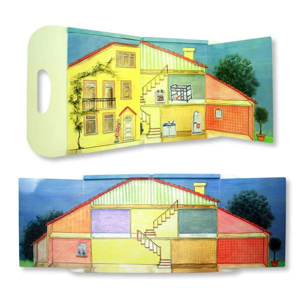Magnetisches Puzzle – Haus