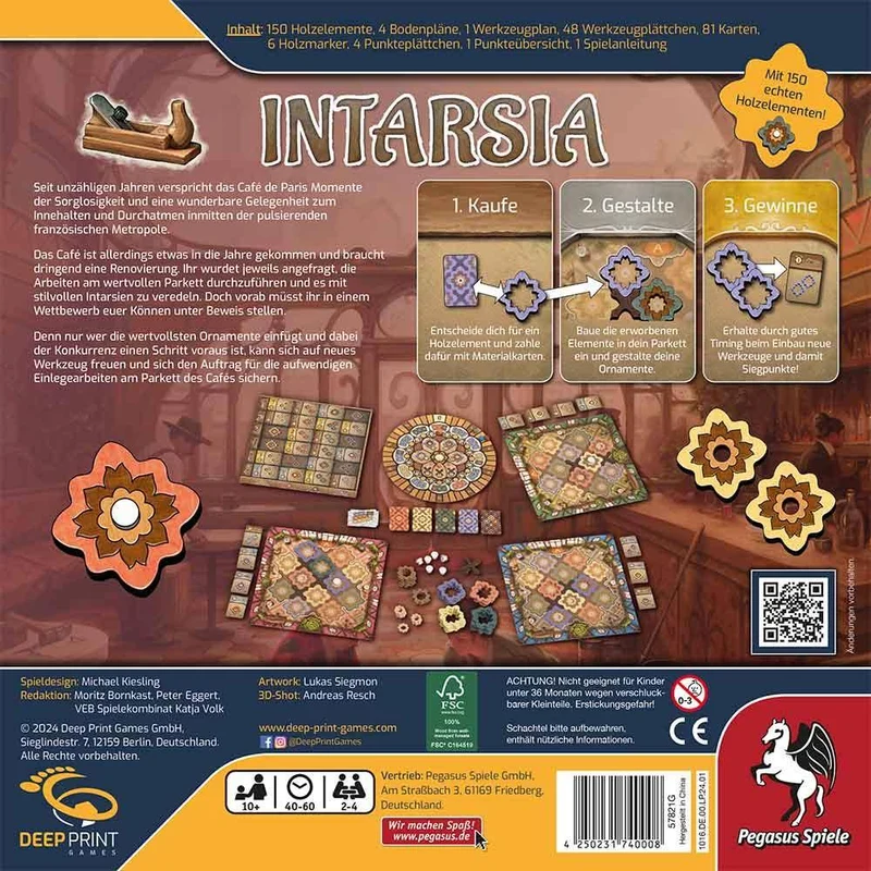 Intarsia (Deep Print Games), deutsch