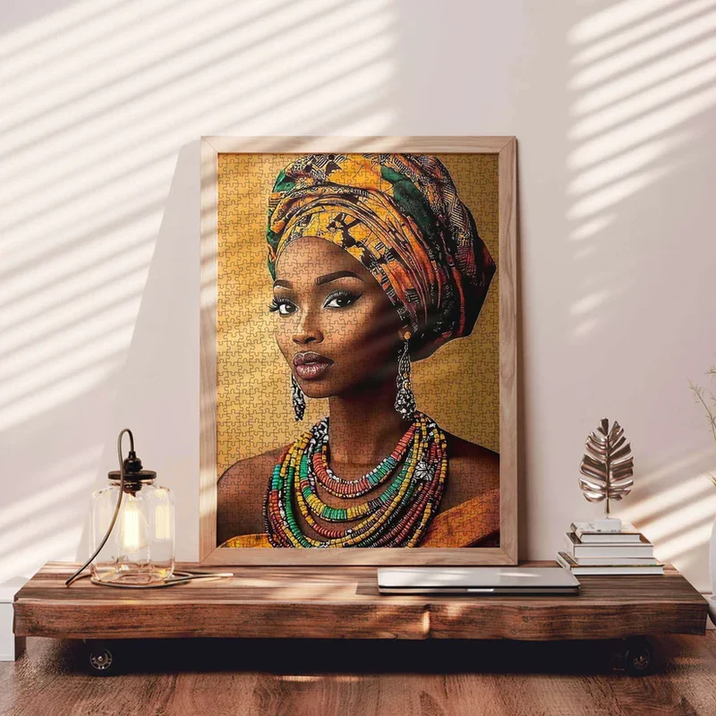 Elegant African Beauty (1000pcs)
