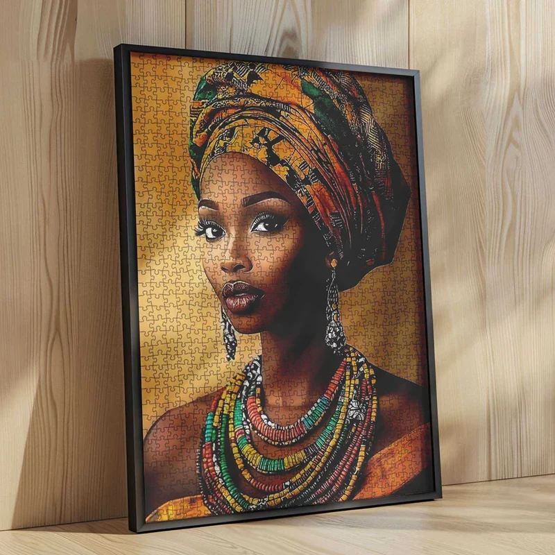 Elegant African Beauty (1000pcs)