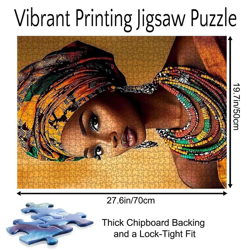 Elegant African Beauty (1000pcs)