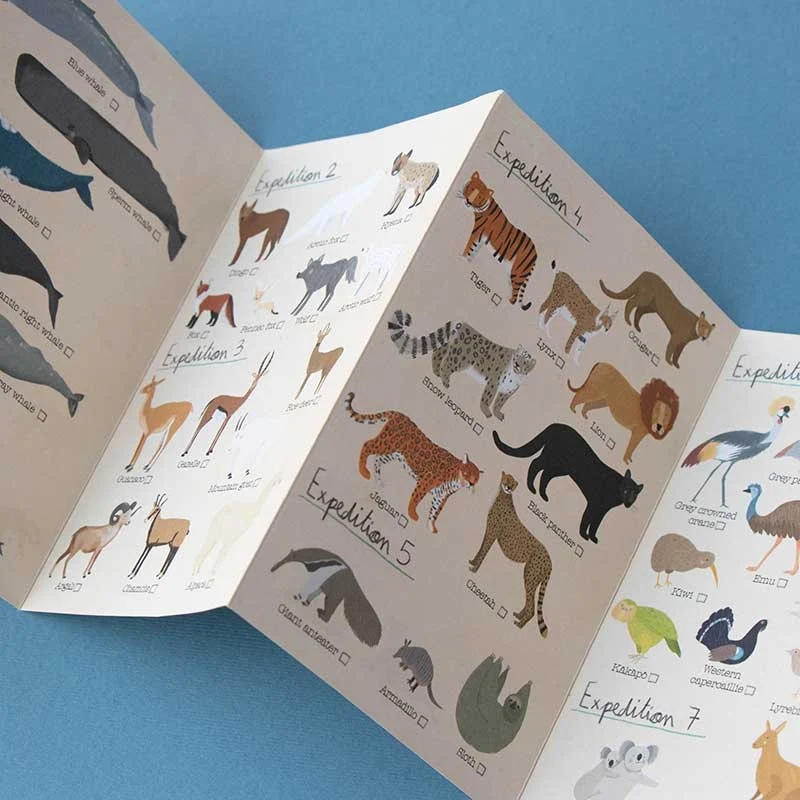 Puzzle mit Beobachtungsspiel – Animal Planet 70 Teile