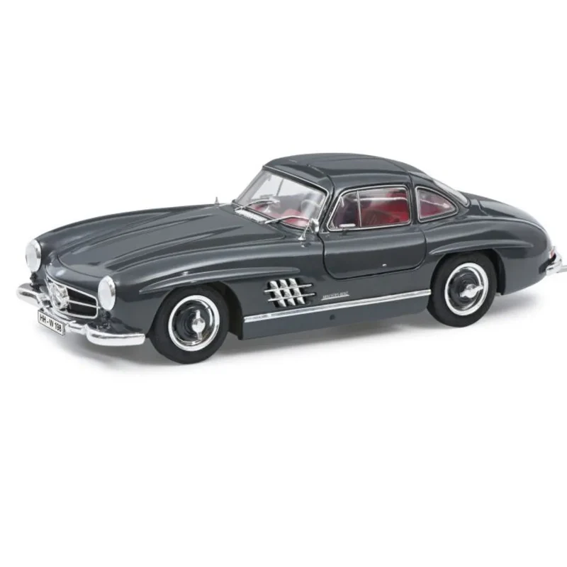 Schuco - Mercedes - Benz 300 SL Coupe Flügeltürer grau 1:18