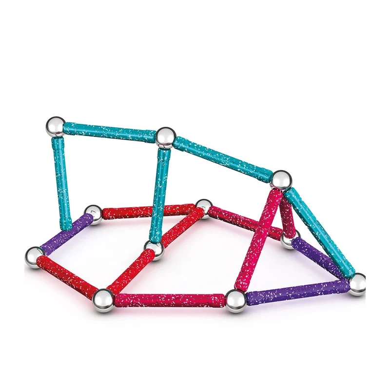 Geomag GLITTER GREEN line 60 Teile