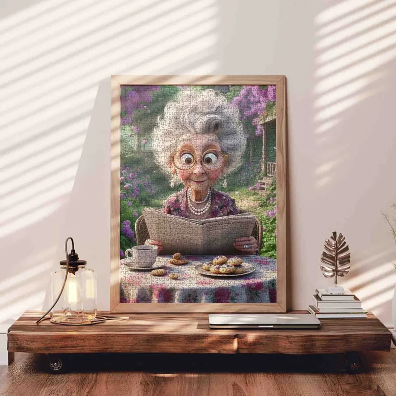 Playful Seniors - Grandma's Garden Tea Time (1000pcs)
