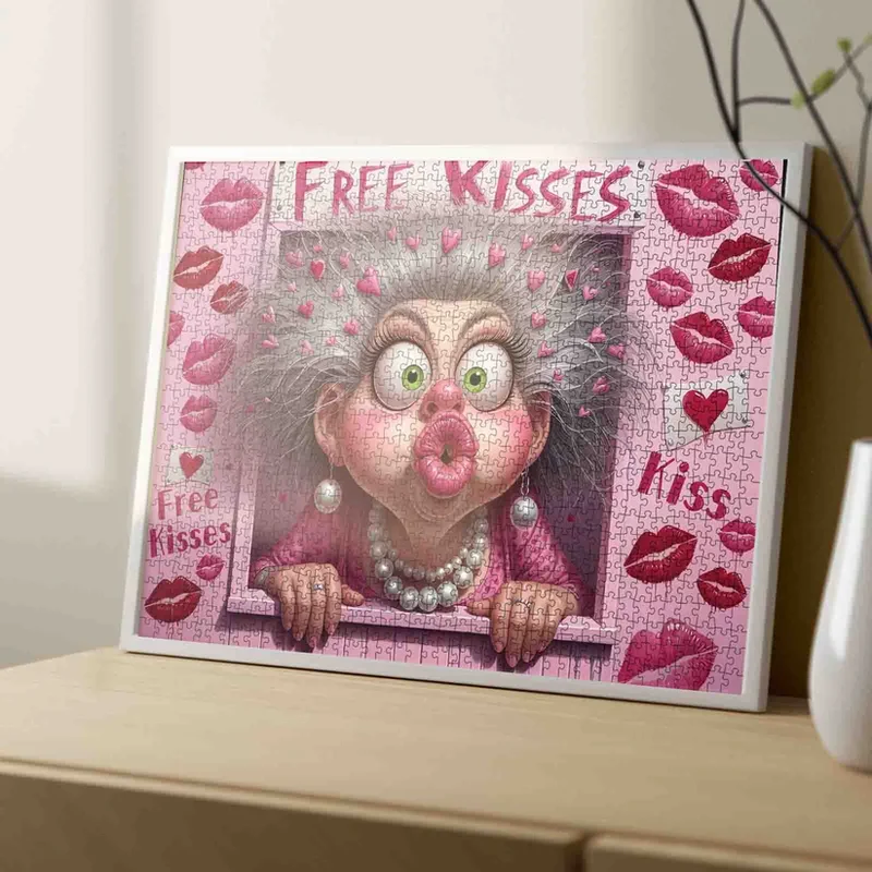Playful Seniors - Playful Kiss Granny Window (1000pcs)