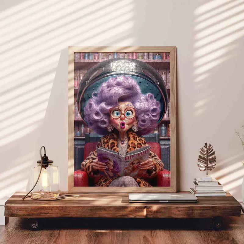 Playful Seniors - Purple Hair Salon Surprise (1000pcs)