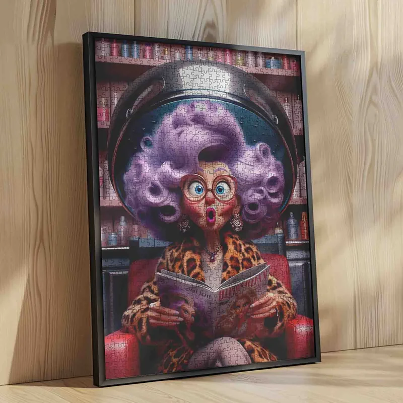 Playful Seniors - Purple Hair Salon Surprise (1000pcs)