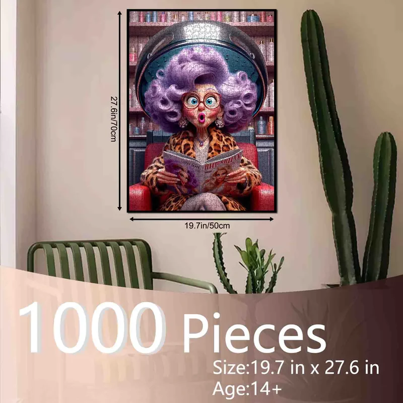 Playful Seniors - Purple Hair Salon Surprise (1000pcs)