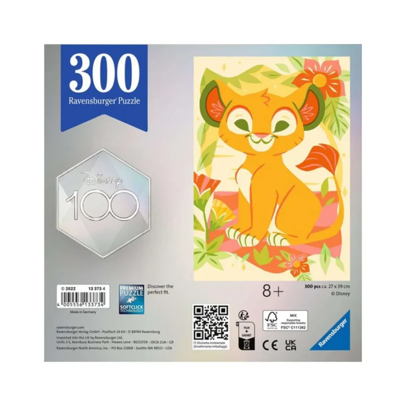 Ravensburger - Disney 100 - Simba - 300 Teile