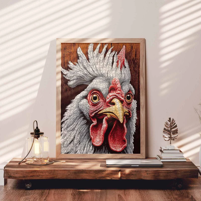 Rooster Close-Up (1000pcs)