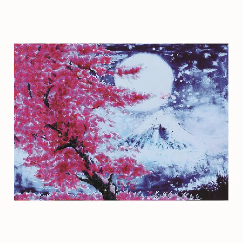 Diamond Painting Kirschblüten