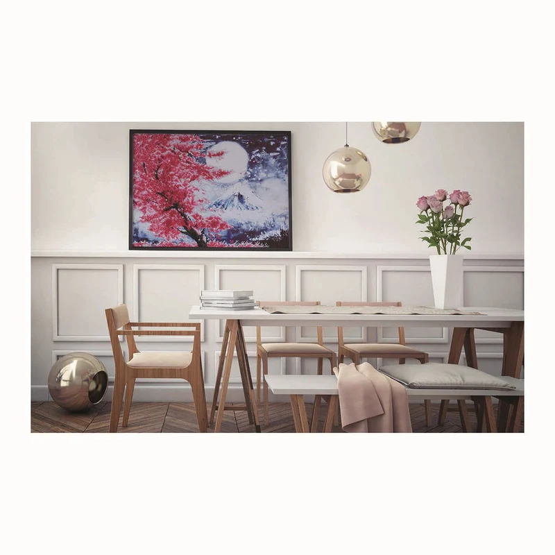 Diamond Painting Kirschblüten