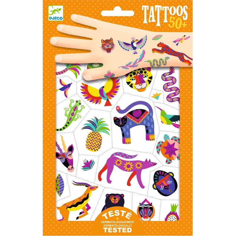 Tattoos für Kinder – Exotik