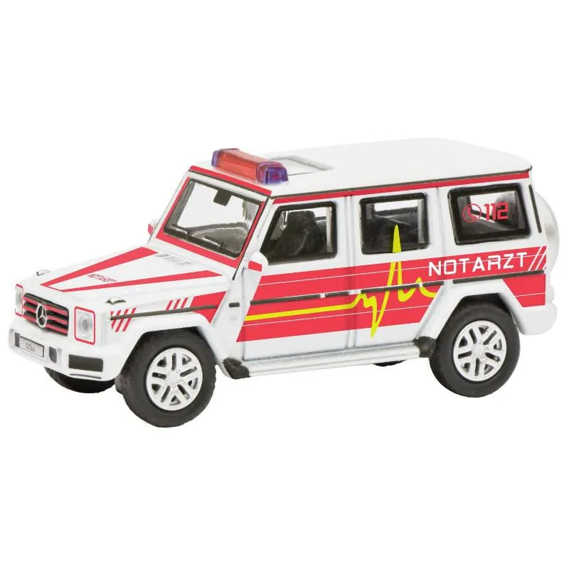 Schuco - HO Mercedes Benz G Notarzt - 1:87