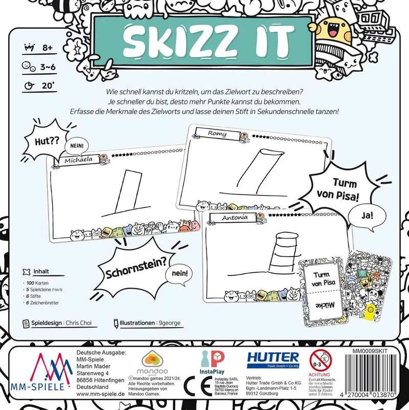 Skizz It, deutsch