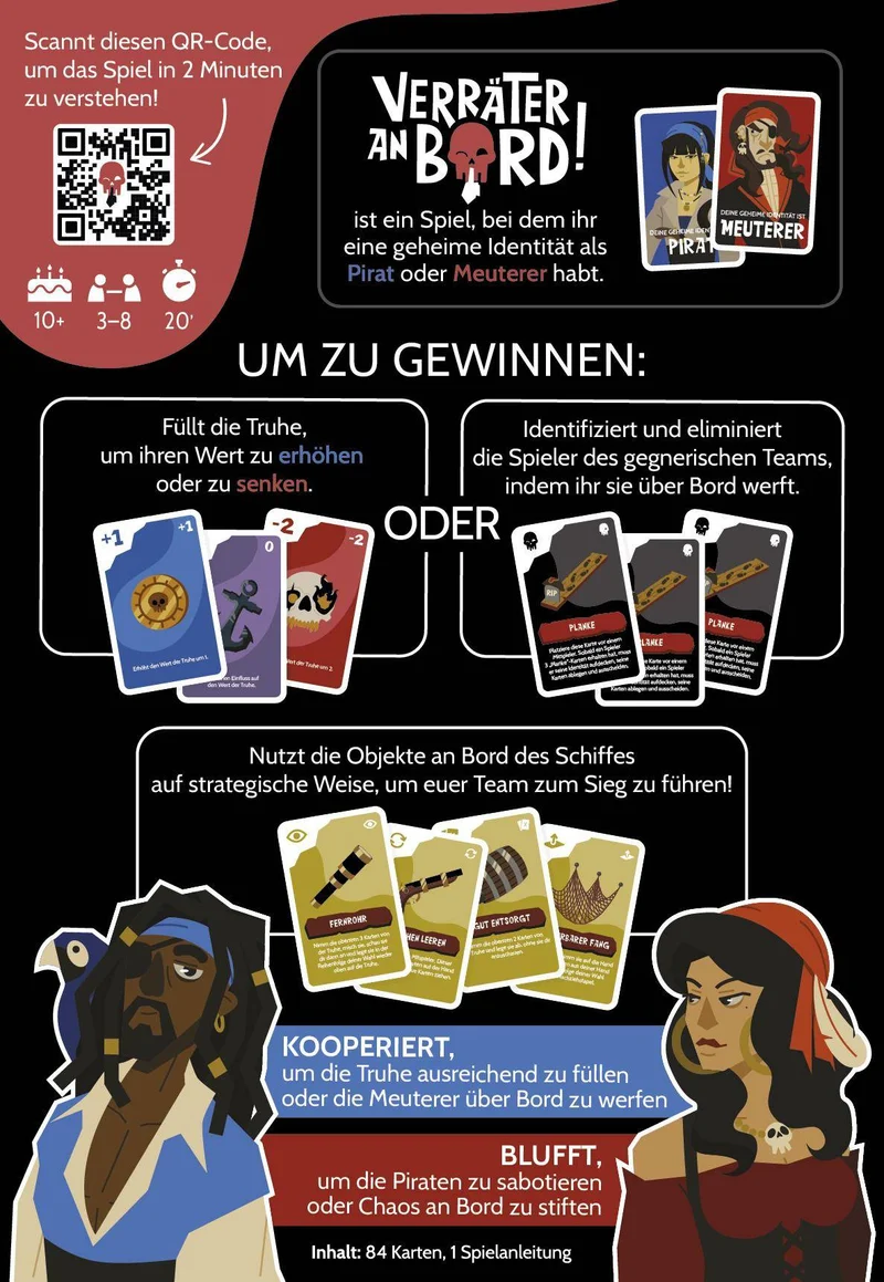 Verräter an Bord, deutsch
