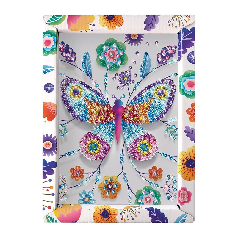 Collection Sequins Paillettenkunst Schmetterling