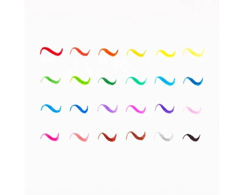 Pinselkopf-Filzstifte – Brilliant Brush, 24er-Set