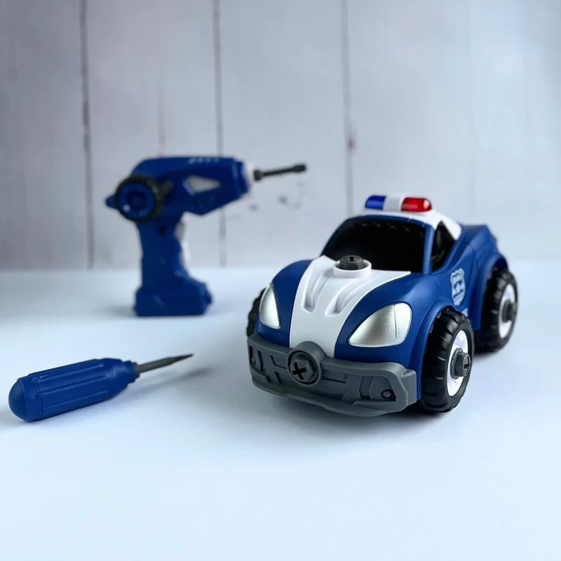 Bausatz zum Zusammenbauen – Ferngesteuertes Polizeiauto