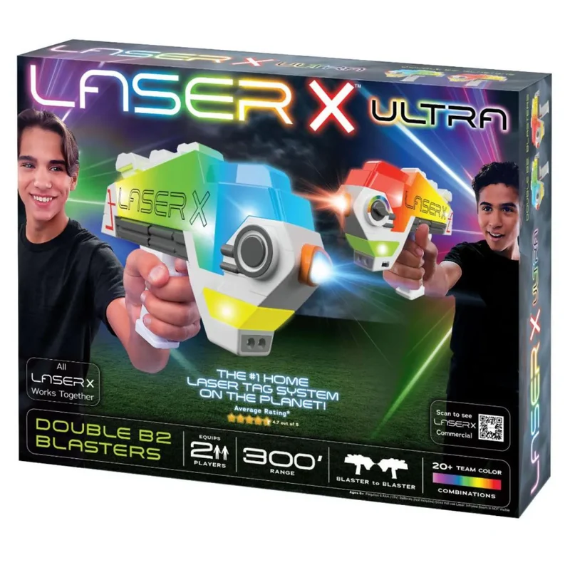 NSI Laser X Ultra Double B2 Blasters 2 - Player Set