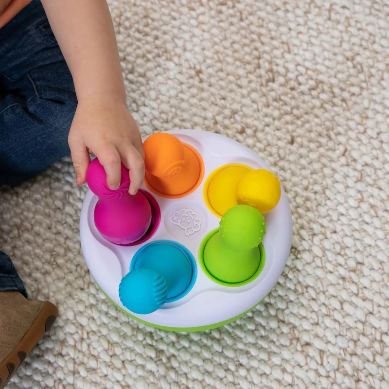 Sortierer Bunte Wackelköpfe – SpinnyPins
