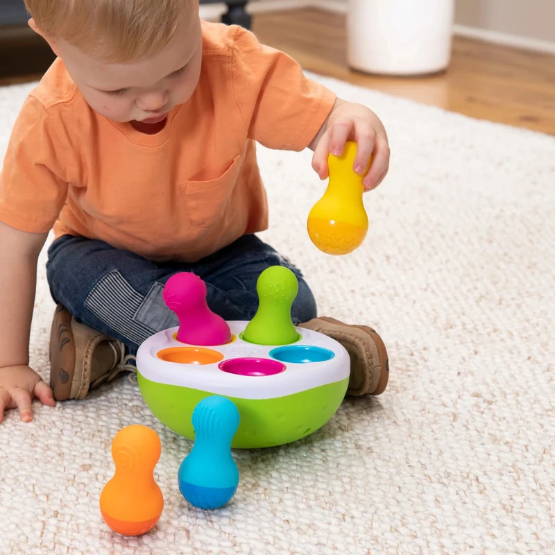 Sortierer Bunte Wackelköpfe – SpinnyPins