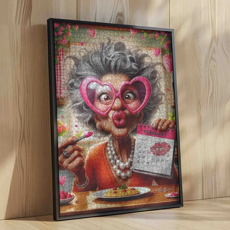 Playful Seniors - Playful February Love Granny (1000pcs)