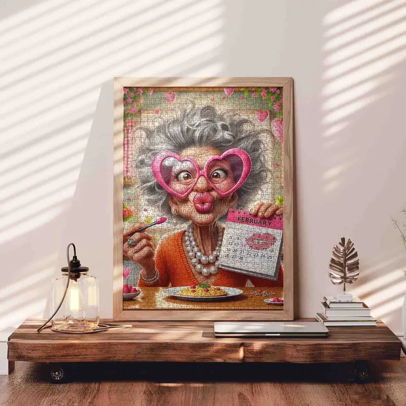 Playful Seniors - Playful February Love Granny (1000pcs)