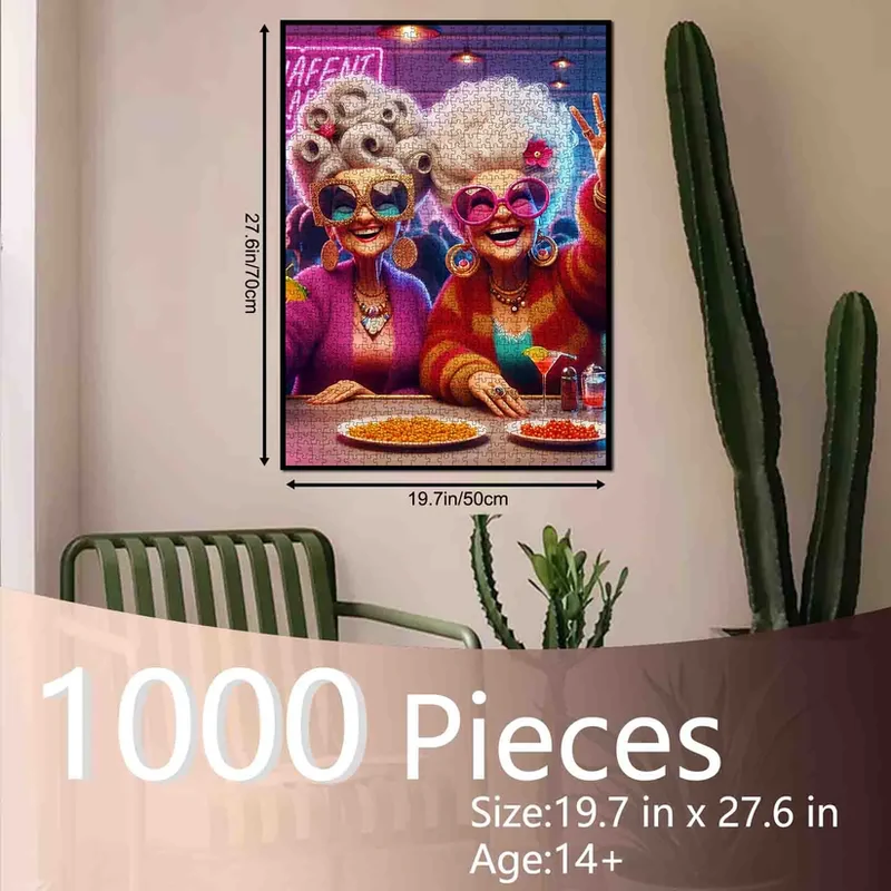 Playful Seniors - Glamorous Ladies Night Out (1000pcs)