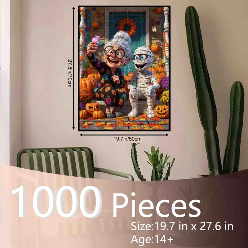 Playful Seniors - Playful Granny and Mummy Selfie (1000pcs)