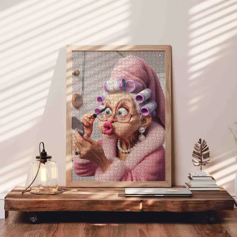 Playful Seniors - Glamorous Granny Makeup (1000pcs)