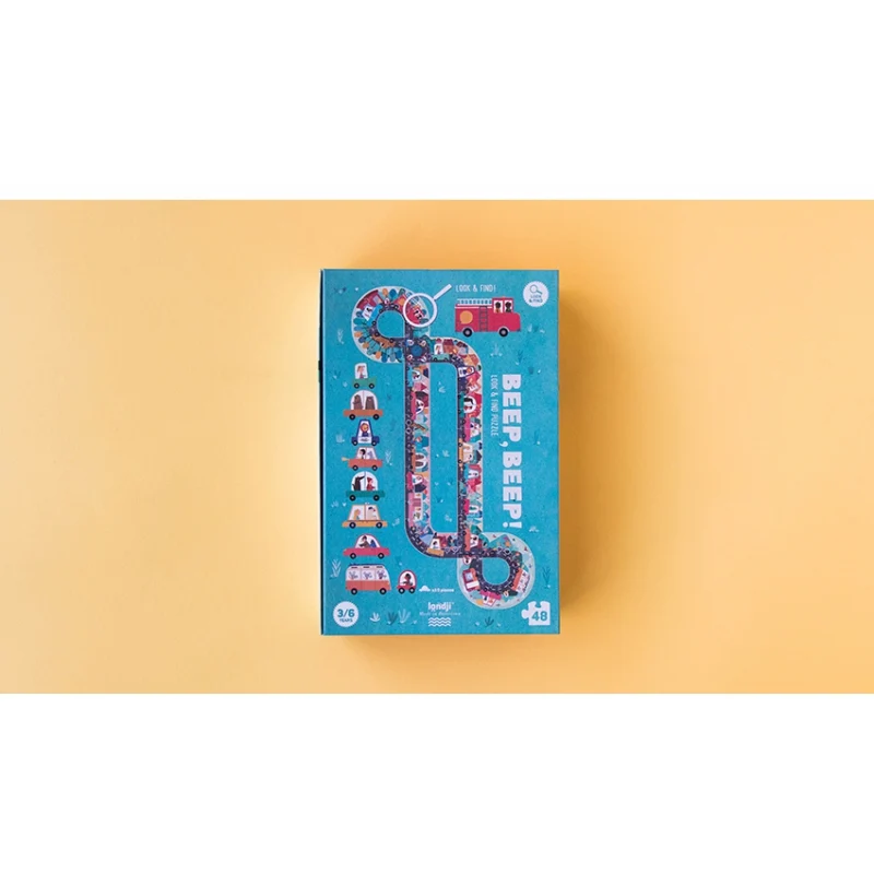 Puzzle für Kinder, 48 Teile – BEEP BEEP!