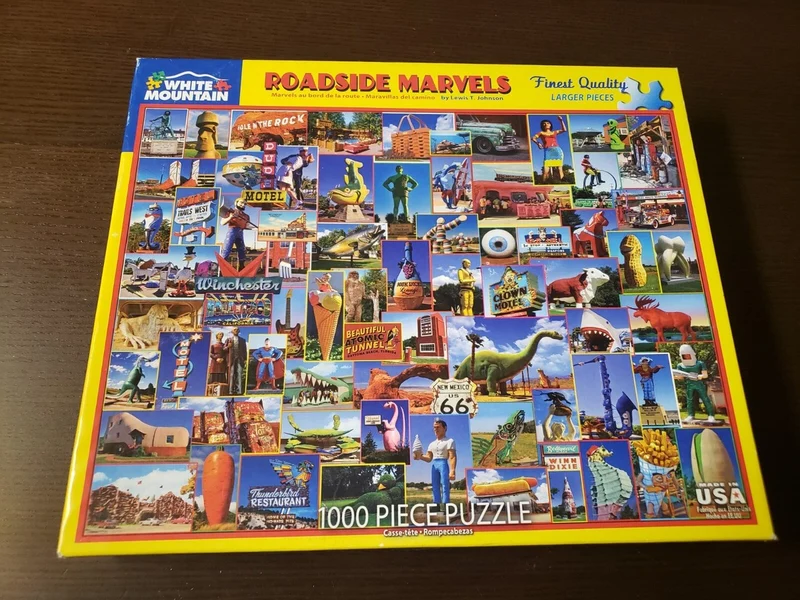 PFG Roadside Marvels (1000pcs) (Usage/Used - PUZZLES FOR GOOD)