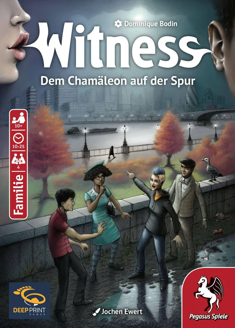 Dem Chamäleon auf der Spur (Deep Print Games) - Witness, deutsch